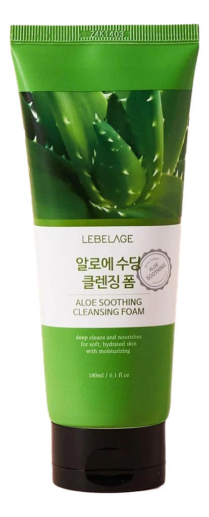 Lebelage Пенка очищающая с экстрактом алоэ Aloe Cleansing Foam