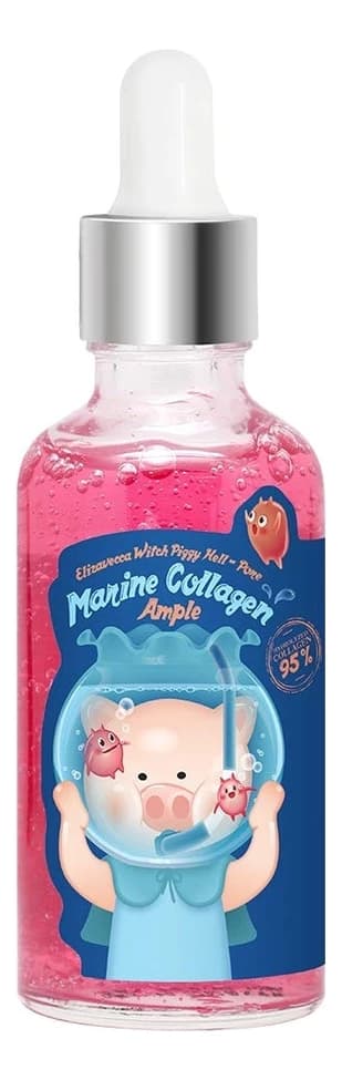 Elizavecca Сыворотка для лица с морским коллагеном Witch Piggy Hell-pore Marine Collagen Ample