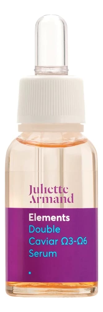 Juliette Armand Двухфазная сыворотка для лица на основе икры с Омега-3 и Омега-6 Elements Double Caviar Serum