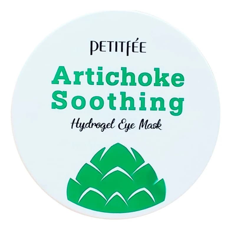 Petitfee Гидрогелевые патчи для кожи вокруг глаз с экстрактом артишока Artichoke Soothing Hydrogel Eye Mask