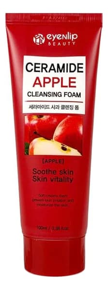 Eyenlip Пенка для умывания с экстрактом яблока Ceramide Cleansing Foam Apple