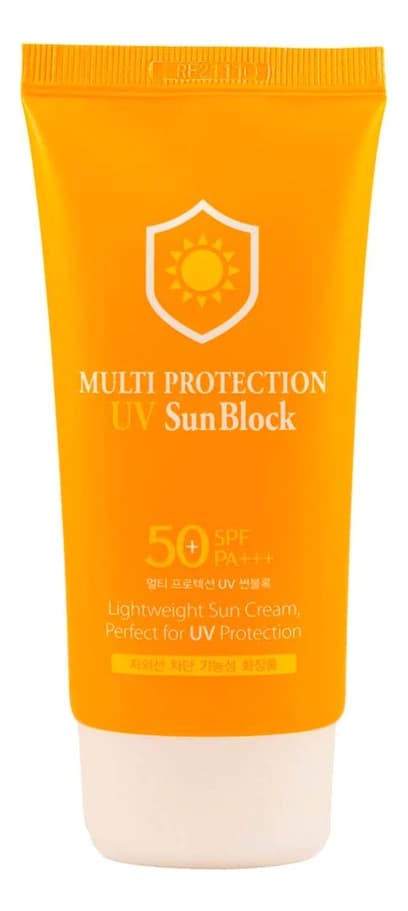 3W CLINIC Солнцезащитный крем Multi Protection UV Sun Block SPF50+ PA+++