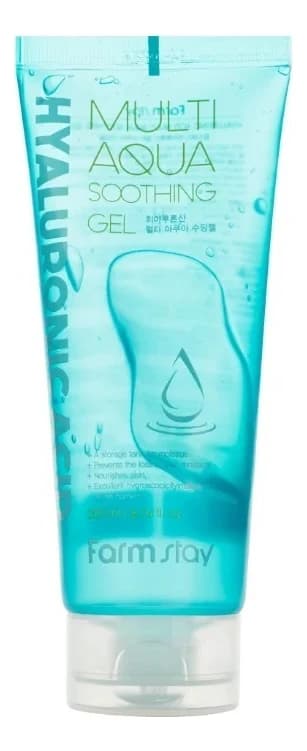 Farm Stay Увлажняющий гель с гиалуроновой кислотой Hyaluronic Acid Multi Aqua Soothing Gel