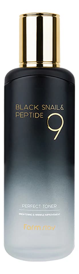 Farm Stay Тонер для лица Black Snail & Peptide 9 Perfect Toner