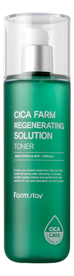 Farm Stay Восстанавливающий тонер для лица Cica Farm Regenerating Solution Toner