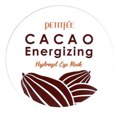 Petitfee Гидрогелевые патчи для области вокруг глаз с экстрактом какао Cacao Energizing Hydrogel Eye Mask