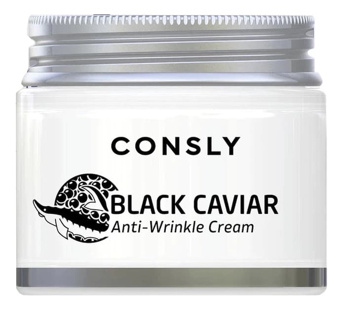 Consly Крем для лица с экстрактом черной икры Black Caviar Anti-Wrinkle Cream