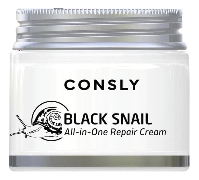 Consly Крем для лица с муцином черной улитки Black Snail All-In-One Repair Cream