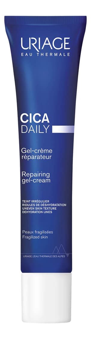 Uriage Увлажняющий гель-крем для ослабленной кожи Bariederm-Cica Daily Gel-Creme