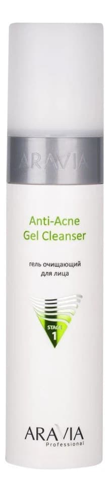 Aravia Гель очищающий для жирной и проблемной кожи лица Professional Anti-Acne Gel Cleanser