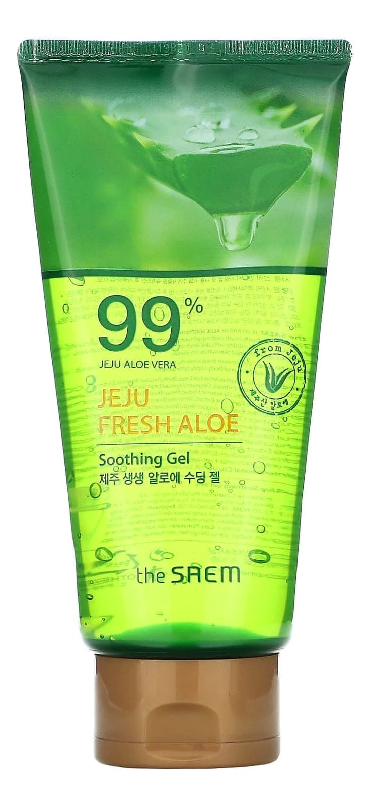 The Saem Гель для лица и тела с экстрактом алоэ вера Jeju Fresh Aloe Soothing Gel 99% Гель (в тубе
