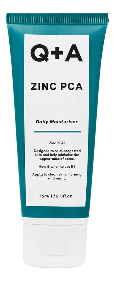 Q+A Крем для лица с ниацинамидом и цинком Zinc PCA Daily Moisturiser