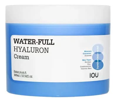 Welcos Крем для лица увлажняющий IOU Water-Full Hyaluron Cream