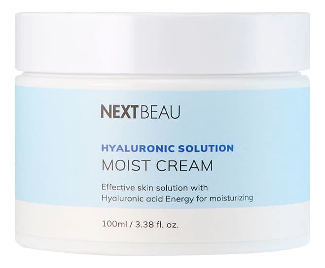 Nextbeau Крем для лица с гиалуроновой кислотой Hyaluronic Solution Moist Cream
