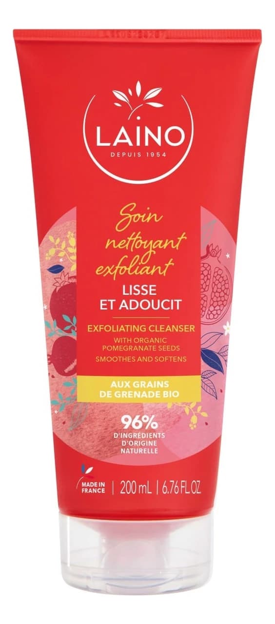 Laino Гель-эксфолиант для тела Soin Nettoyant Exfoliant (гранат