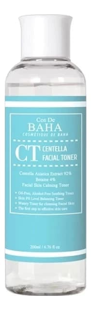 Cos De Baha Тонер для лица с экстрактом центеллы азиатской CT Centella Facial Toner