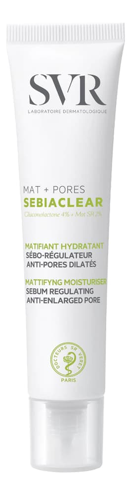 SVR Гель для лица Sebiaclear Mat + Pores