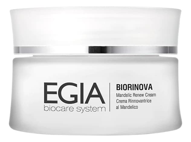 EGIA Обновляющий крем для лица с маслом миндаля Biorinova Mandelic Renew Cream