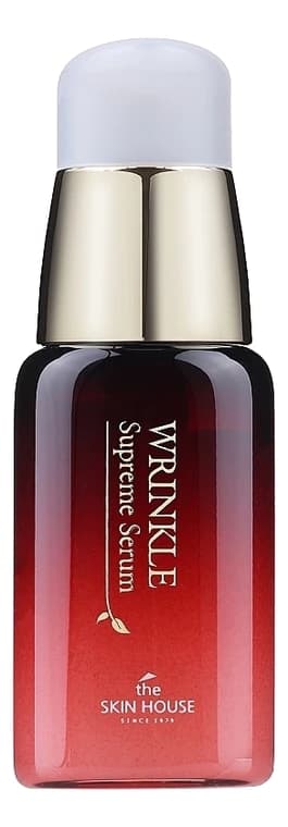 The Skin House Разглаживающая сыворотка для лица с экстрактом женьшеня Wrinkle Supreme Serum Сыворотка