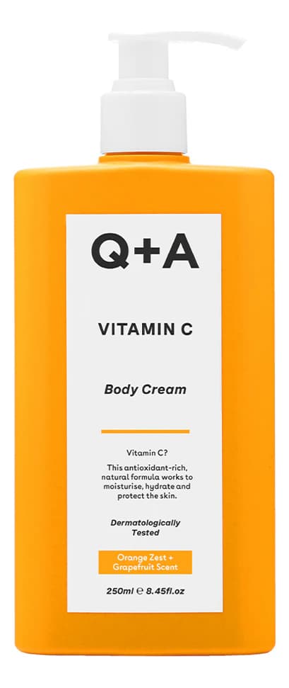 Q+A Крем для тела Vitamin C Body Cream