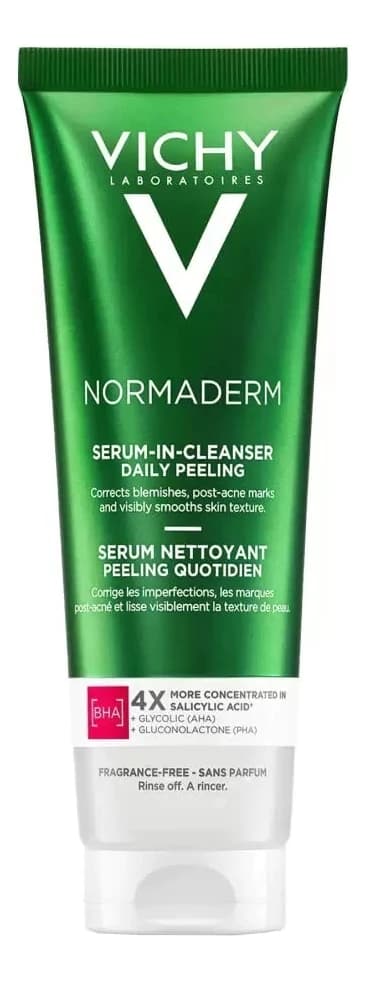 Vichy Очищающая гель-сыворотка для лица с эффектом пилинга Normaderm