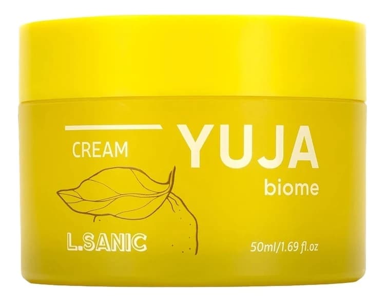 L.Sanic Восстанавливающий крем с экстрактом юдзу и пробиотиками Yuja Biome Revitalizing Cream