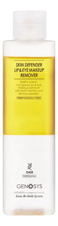 Genosys Средство для снятия макияжа с губ и глаз Defender Lip & Eye Makeup Remover