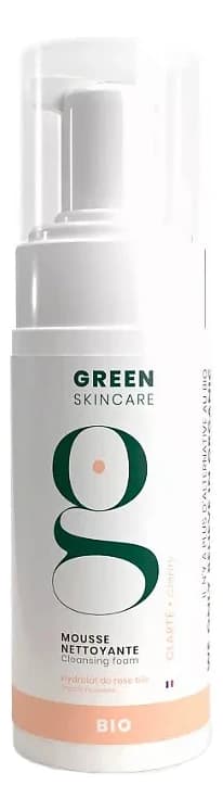 Green Skincare Пенка для умывания с маслом авокадо и водой розы Clarte Cleansing Foam