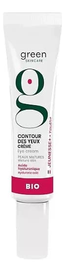 Green Skincare Крем для кожи вокруг глаз с гиалуроновой кислотой Jeunesse+ Contour des Yeux
