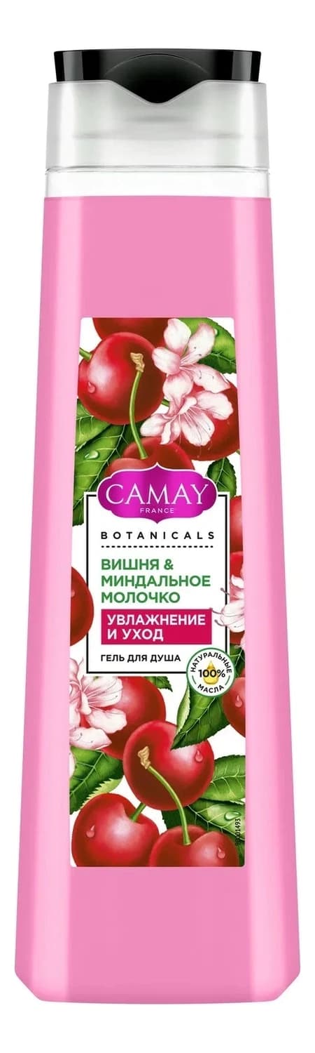 Camay Гель для душа Вишня и миндальное молочко Botanicals Гель