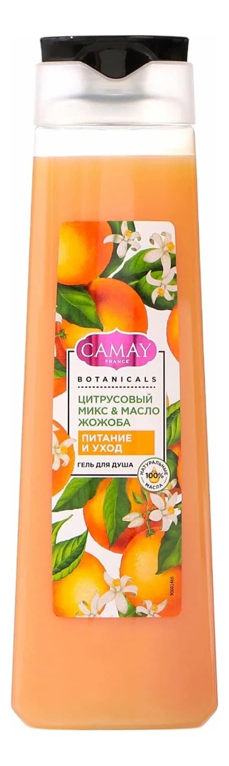 Camay Гель для душа Цитрусовый микс и масло жожоба Botanicals Гель