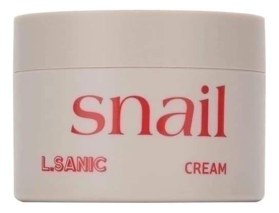 L.Sanic Крем для лица с муцином улитки и комплексом керамидов Snail & Ceramide Complex Cream