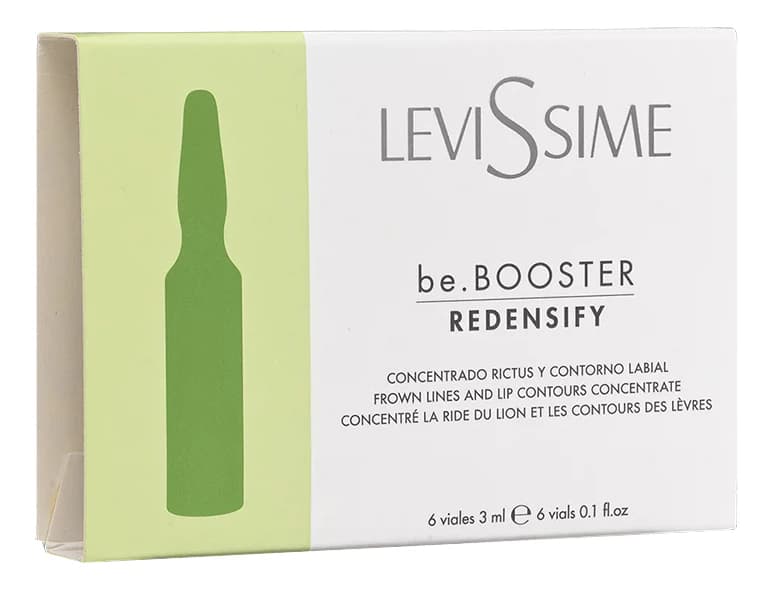Levissime Уплотняющий концентрат от мимических морщин в области губ be.Booster Redensify 6*3мл
