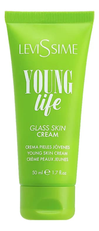 Levissime Антиоксидантный крем для лица Young Life Glass Skin Cream