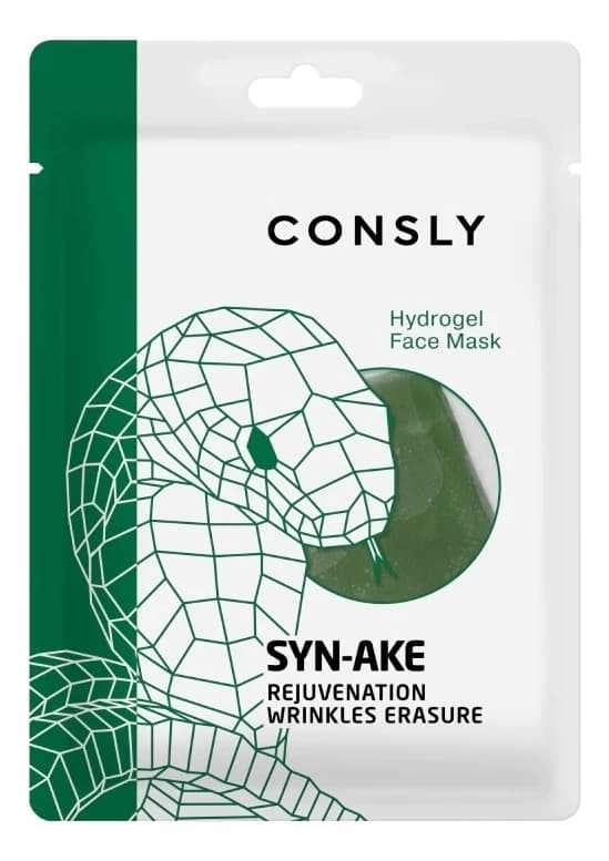 Consly Гидрогелевая маска с пептидом Syn-Ake Hydrogel Syn-Ake Face Mask