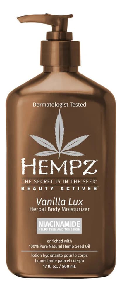 Hempz Увлажняющее молочко для тела Vanilla Lux Herbal Body Moisturizer