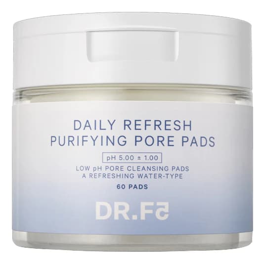 Dr.F5 Очищающие пэды для снятия макияжа и ухода за порами Daily Refresh Purifying Pore Pads