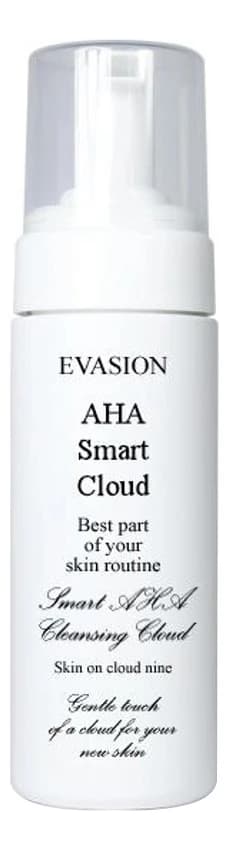 Evasion Подкисленная пенка для глубокого очищения кожи AHA Smart Cloud