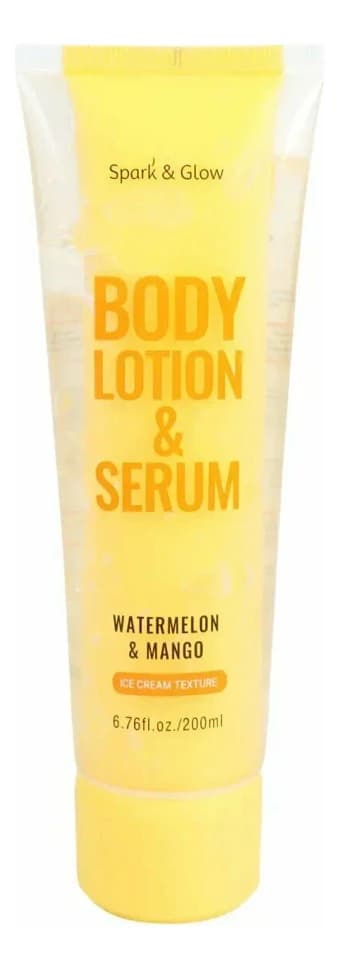 Spark & Glow Лосьон для тела с ароматом арбуза и манго Body Lotion & Serum Watermelon & Mango