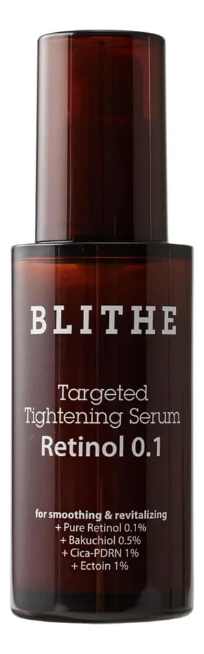Blithe Подтягивающая сыворотка для лица с ретинолом Targeted Tightening Serum Retinol 0.1