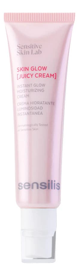 Sensilis Увлажняющий тающий крем для мгновенного сияния кожи лица Skin Glow Juicy Cream