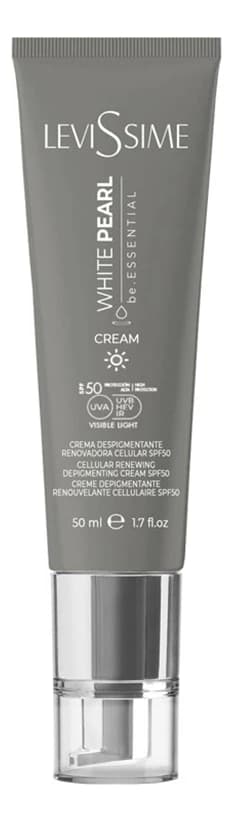 Levissime Отбеливающий крем для лица White Pearl Cream SPF50