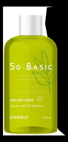 Consly Пилинг-тонер для лица с АHA, BHA, PHA-кислотами So Basic Peeling Toner