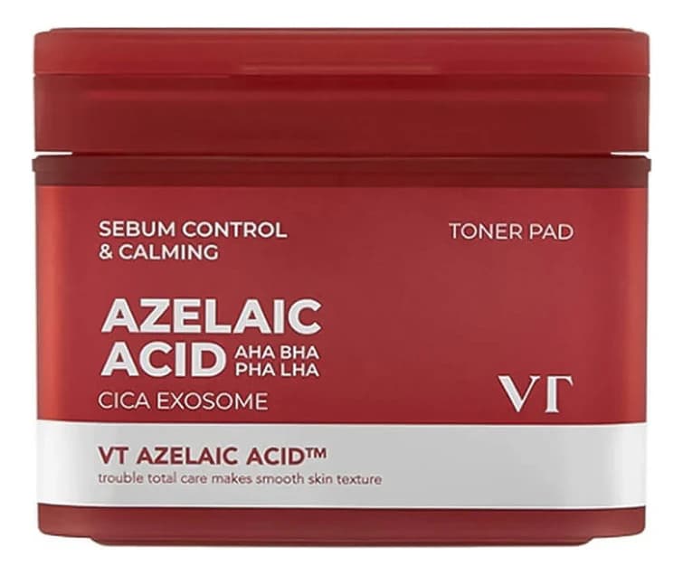 VT Cosmetics Тонер-пэды для лица с азелаиновой кислотой Az Care Toner Pad