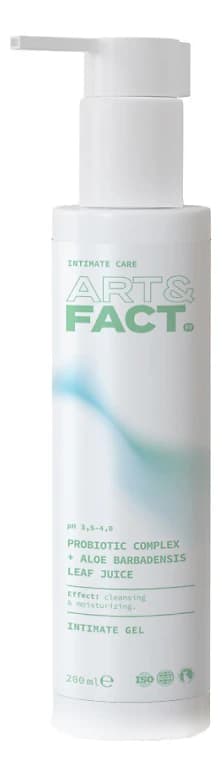 ART&FACT Увлажняющий гель для интимной гигиены Probiotic Complex + Aloe