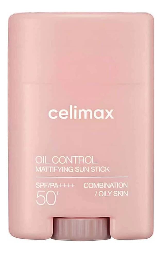 Celimax Солнцезащитный матирующий стик для лица Oil Control Mattifying Sun Stick SPF50+ PA++++