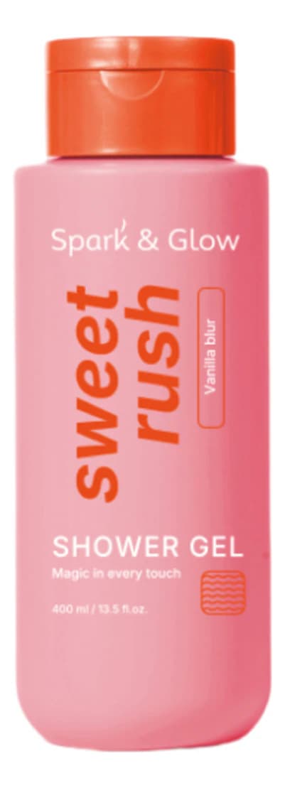 Spark & Glow Гель для душа с ароматом кокоса и цветочной ванили Body Wash Vanilla Blur