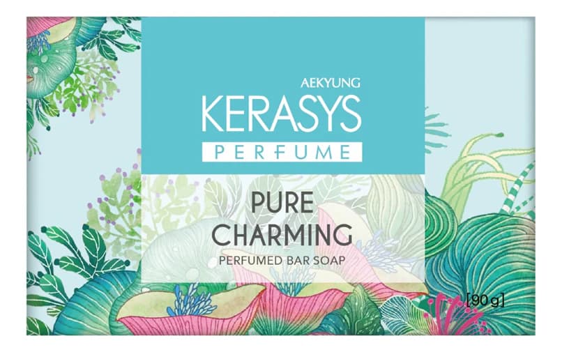 Kerasys Твердое мыло для тела Pure Charming Perfumed Bar Soap