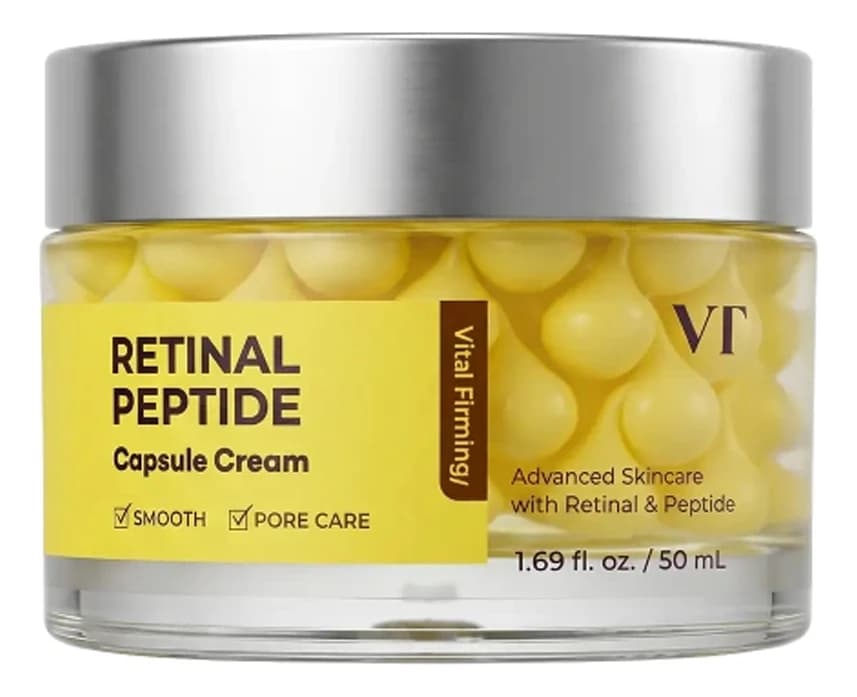 VT Cosmetics Капсульный крем для лица Retinal Peptide Capsule Cream