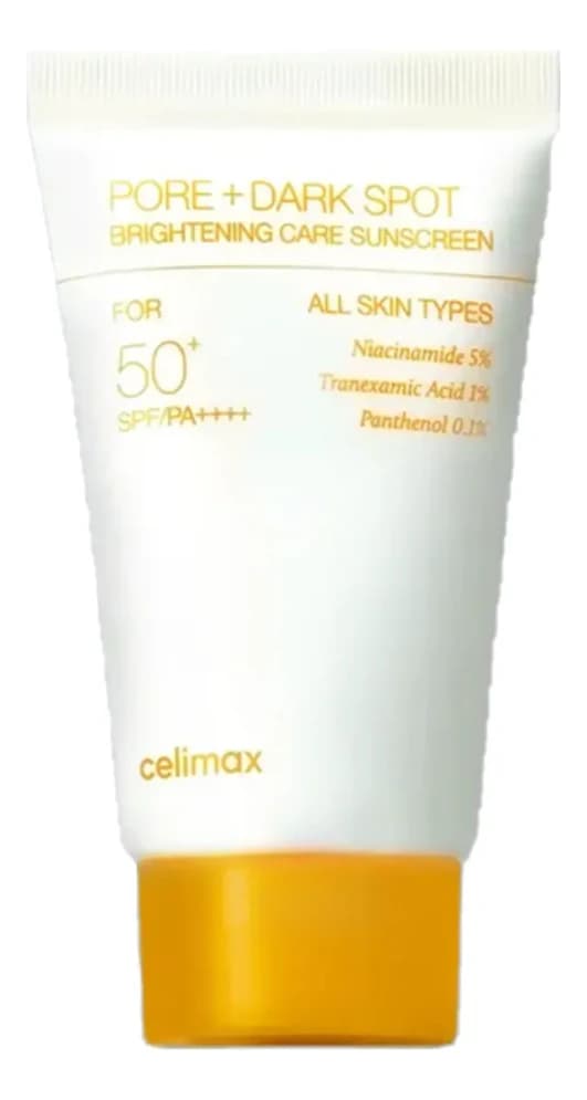 Celimax Крем для лица солнцезащитный Pore + Dark Spot Brightening Care Sunscreen SPF50+ PA++++ Крем
